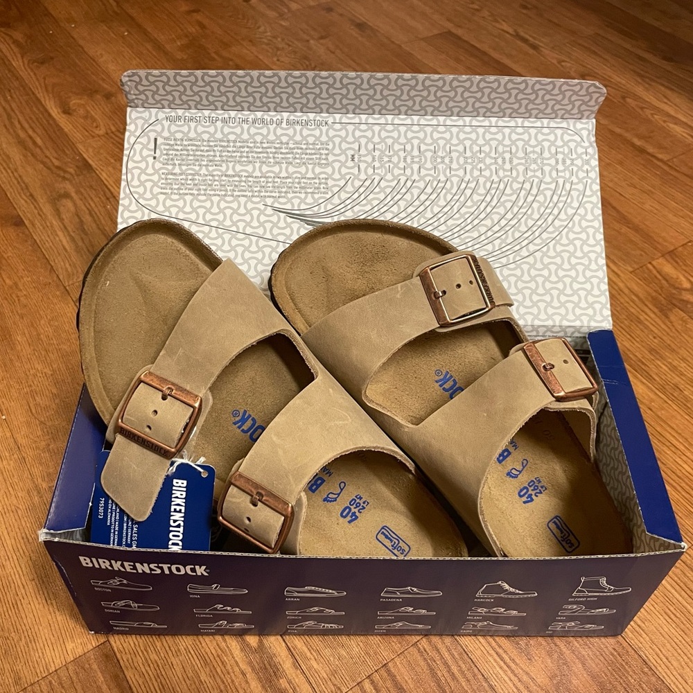 Birkenstock Arizona Soft Footbed Tobacco Brown